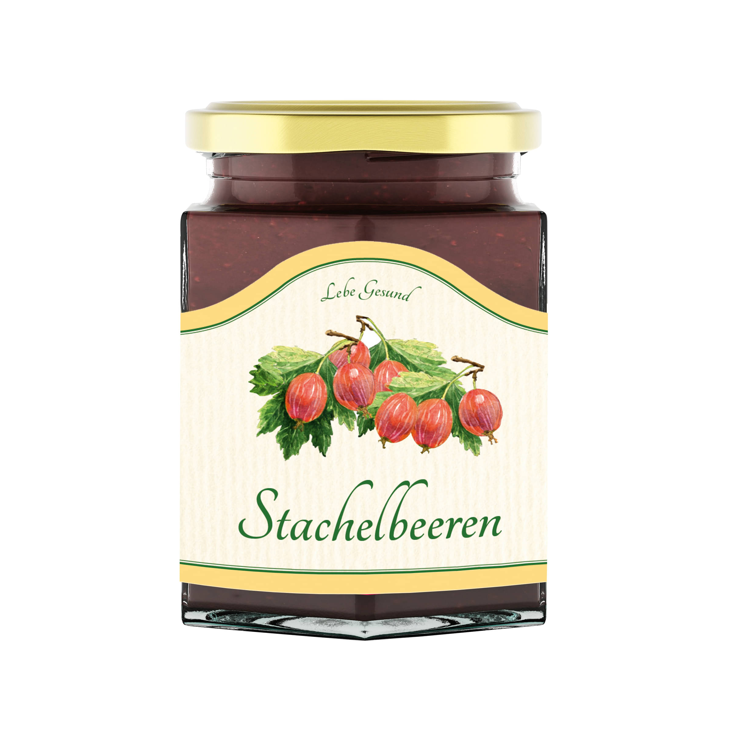 Fruchtaufstrich Stachelbeere