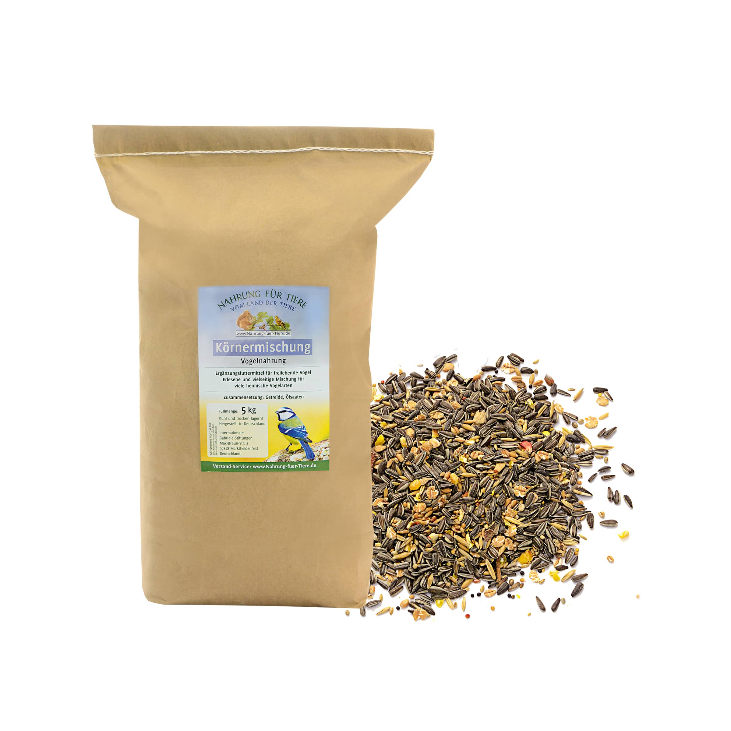 Vogelnahrung: Körnermischung kaufen Vogelnahrung: Körnermischung