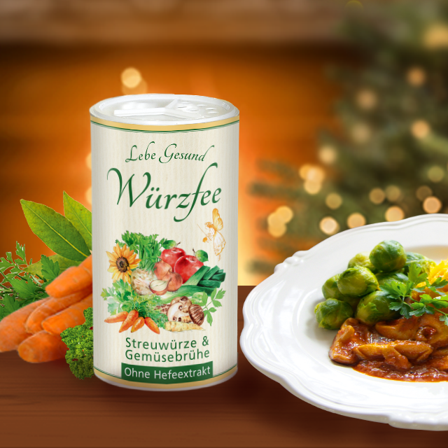Auch für die Festtagsküche ist die Würzfee die richtige Wahl und verleiht Ihren Speisen ein wunderbares Aroma.