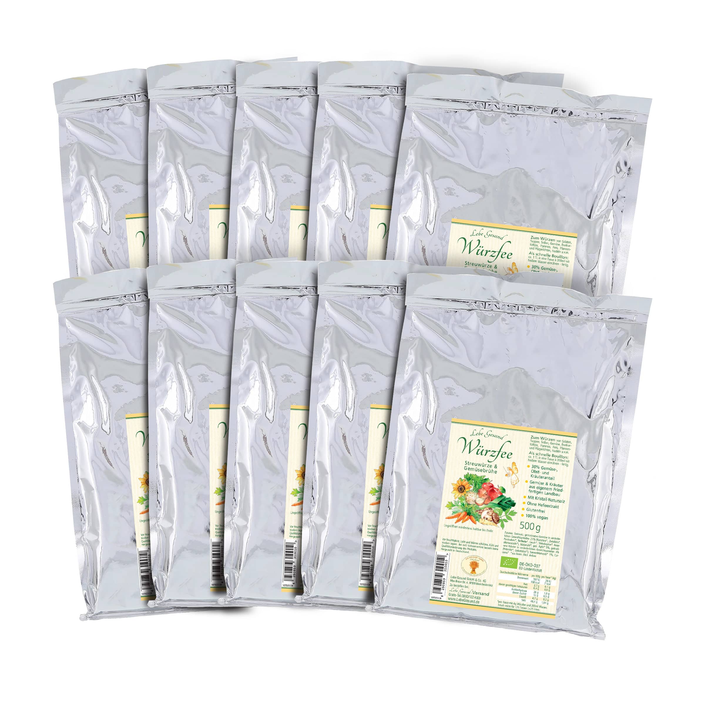 Vorratspack Gemüsebrühe Würzfee – 10 x 500 g kaufen Vorratspack Gemüsebrühe Würzfee – 10 x 500 g