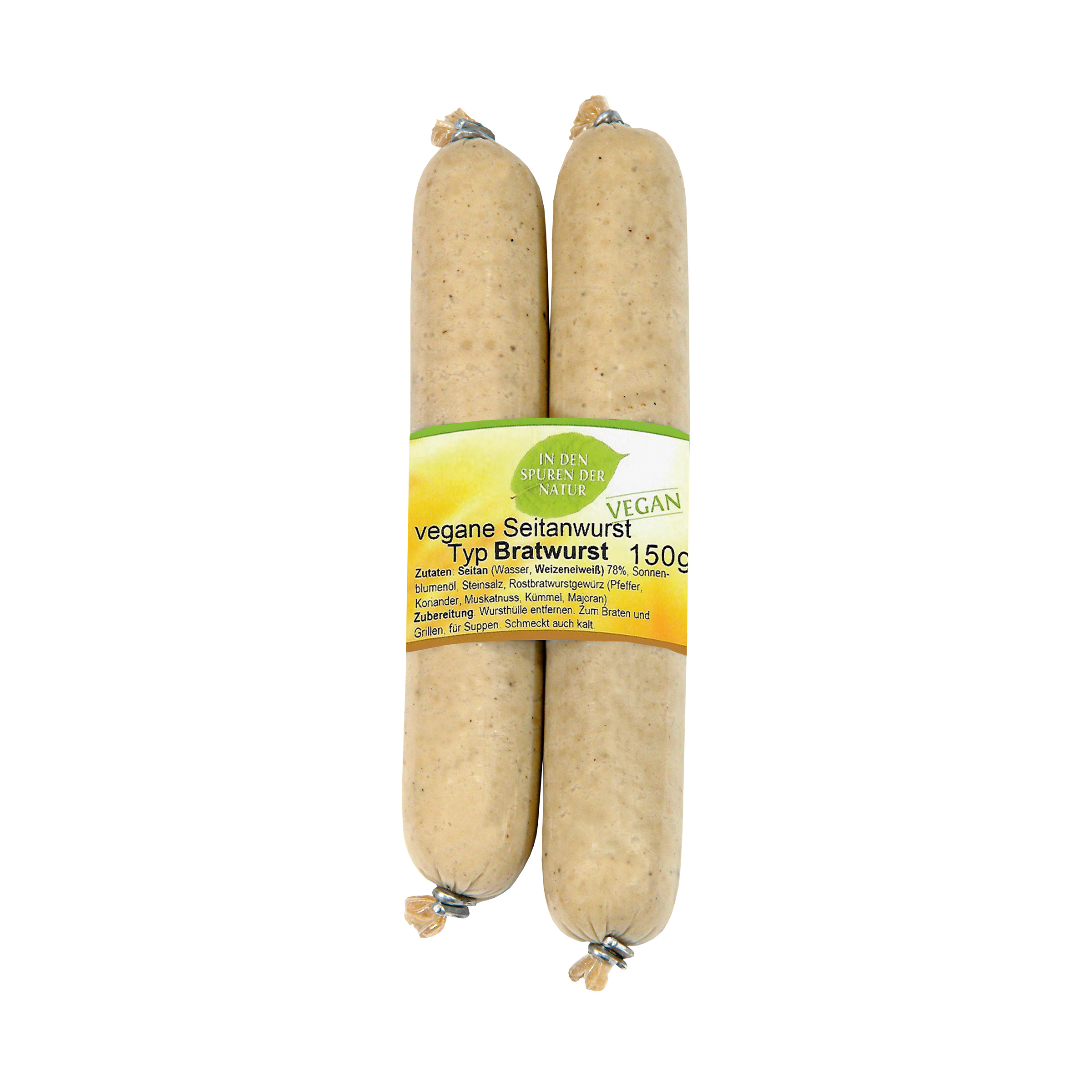Vegane Seitanwurst Typ Bratwurst kaufen Vegane Seitanwurst Typ Bratwurst