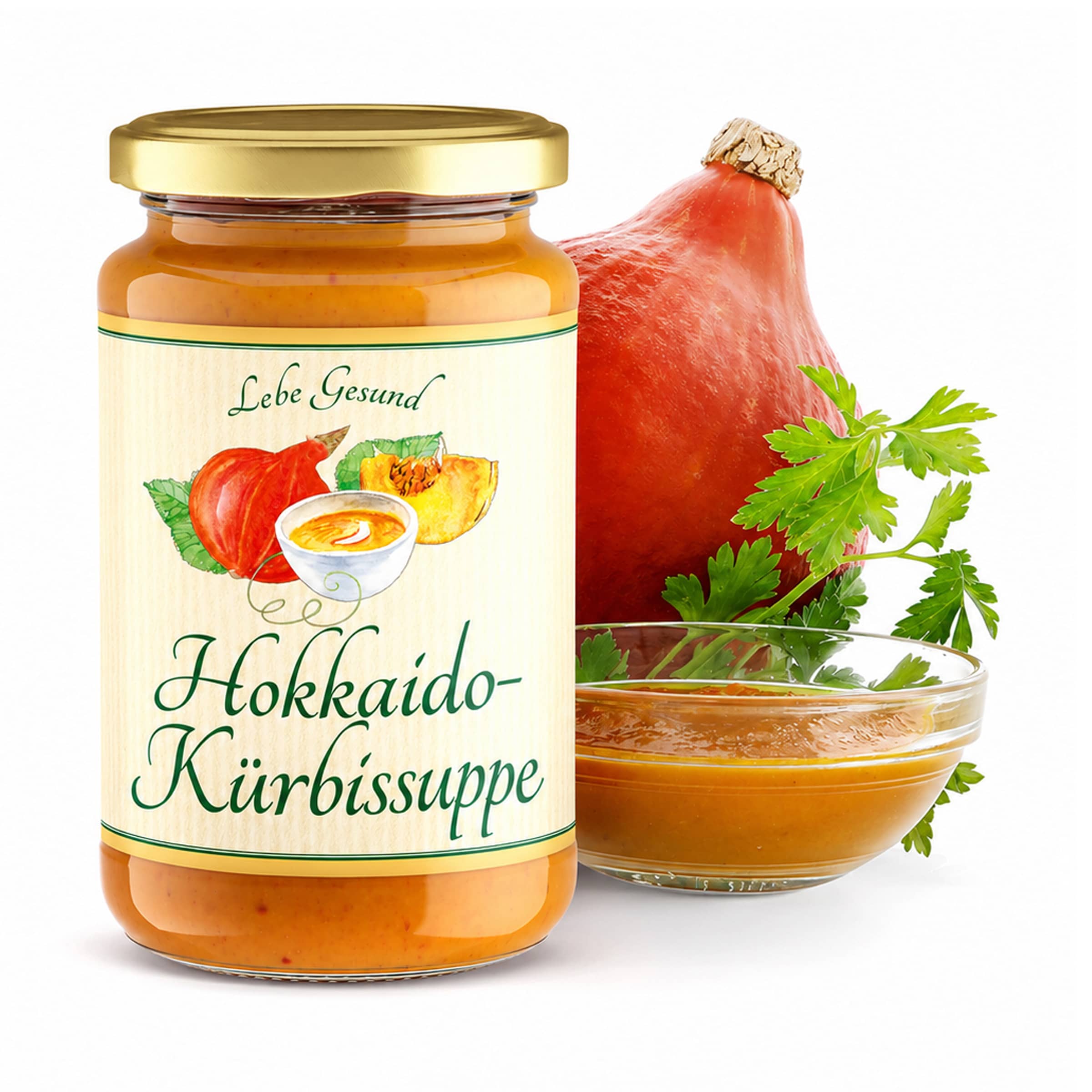 Hokkaido-Kürbissuppe kaufen Hokkaido-Kürbissuppe