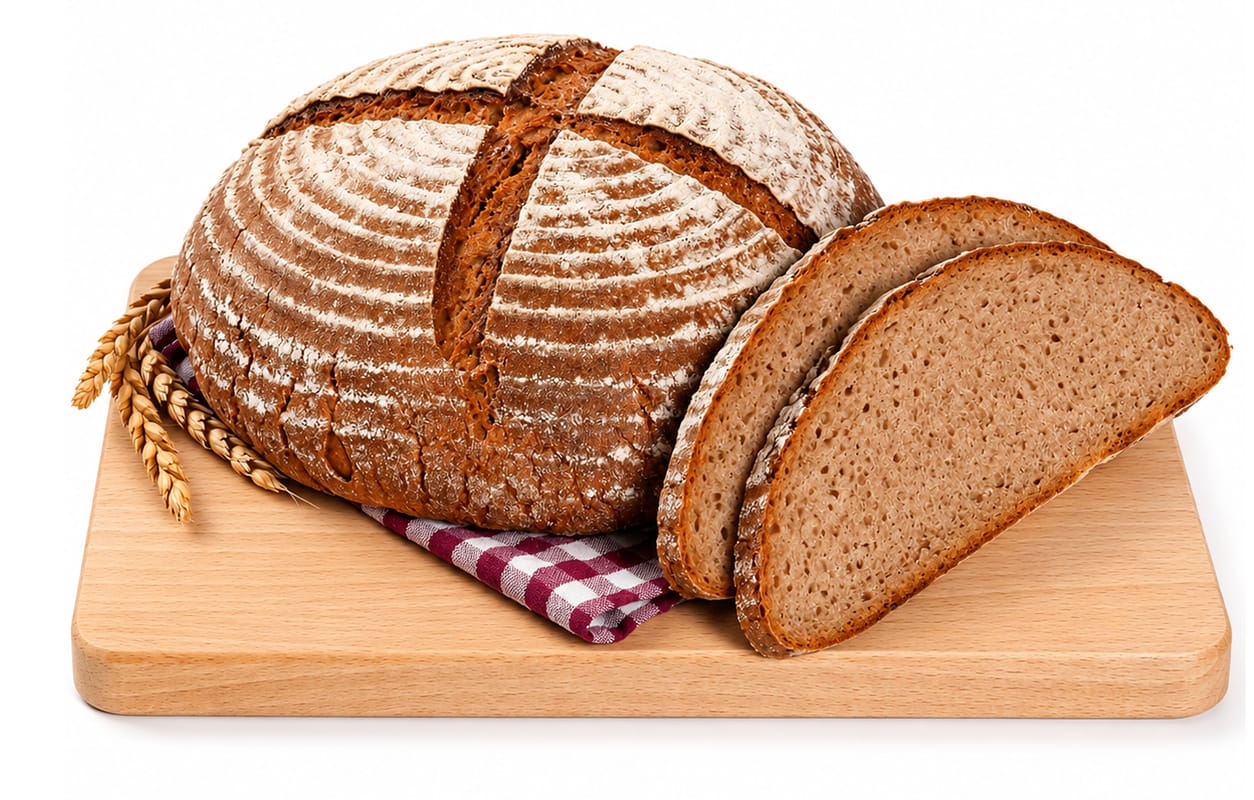 Roggen-Dinkel-Brot frisch bestellen Roggen-Dinkel-Brot - mit Roggen-Natursauerteig