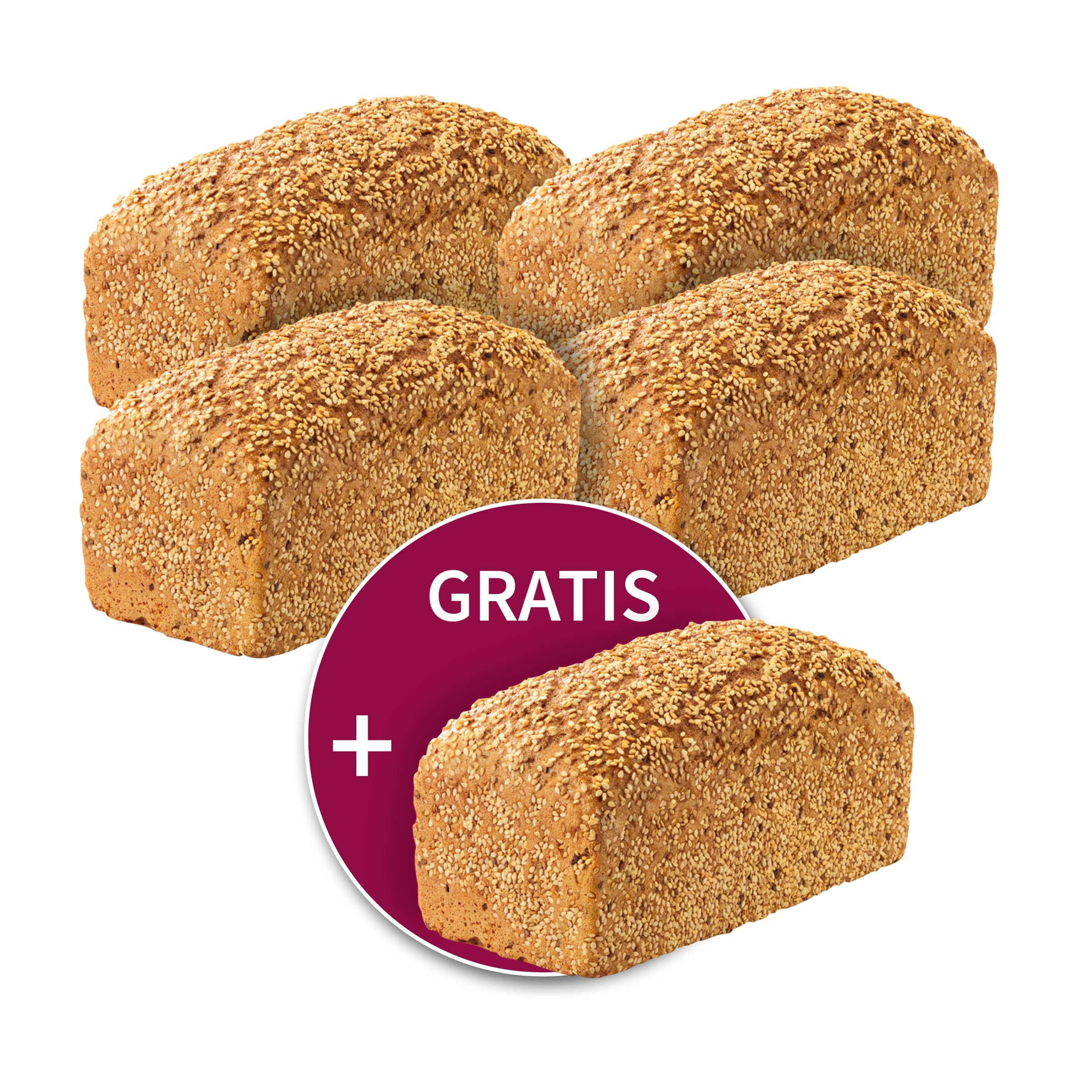 4+1 gratis: Dinkel-Vitalbrot 4+1 gratis: Dinkel-Vitalbrot