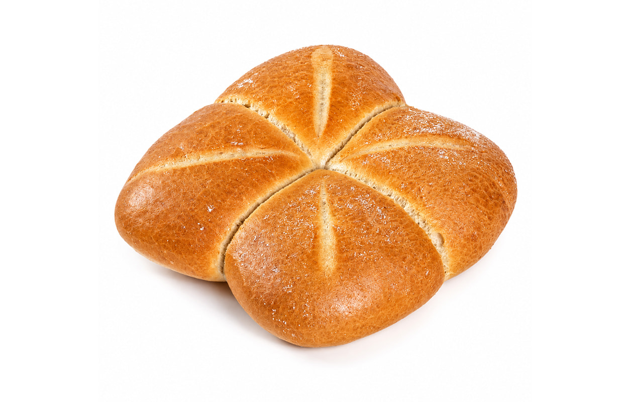 4er Weck gleich bestellen 4er Weck - Weizenbrötchen in der hübschen Kleeblattform