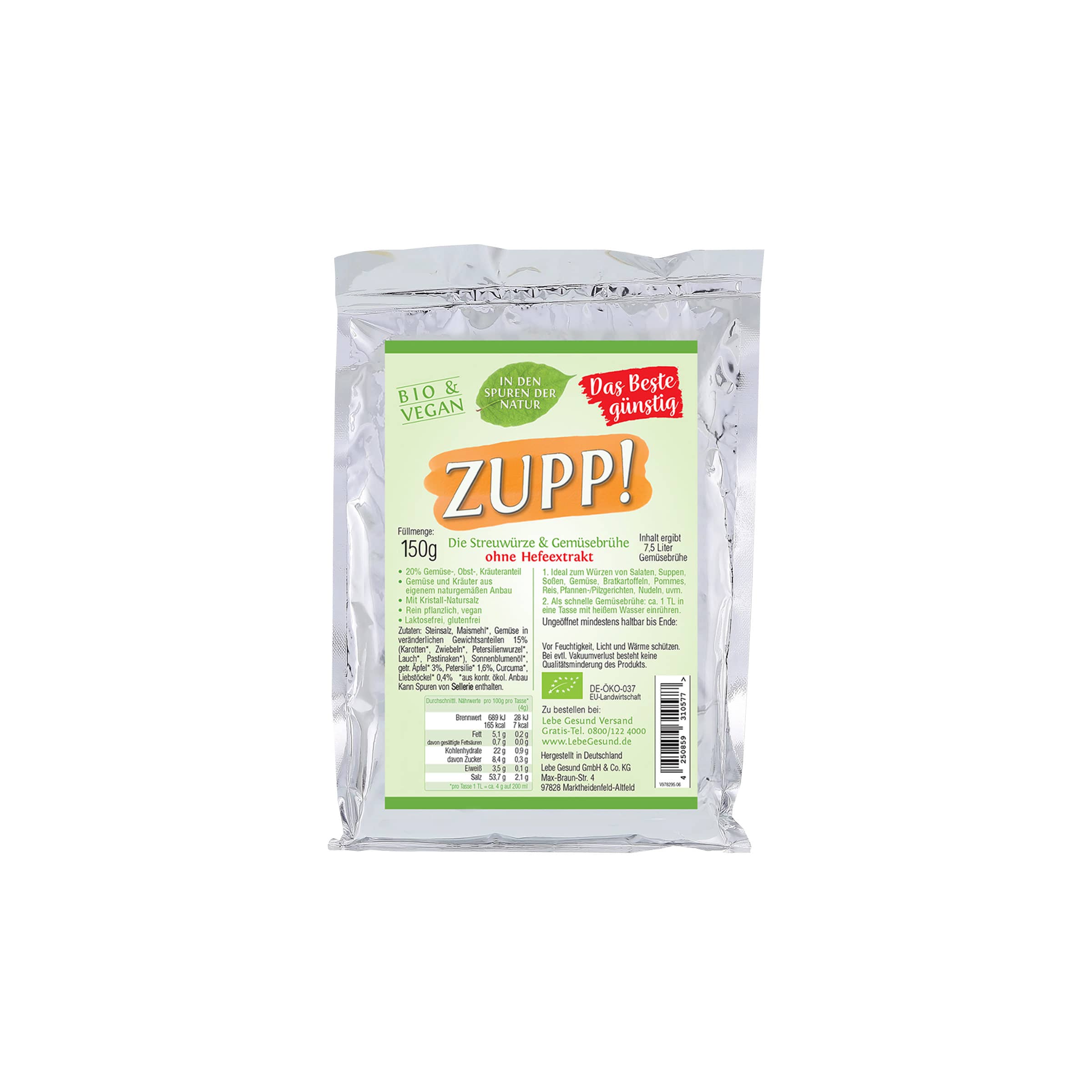 GRATIS: ZUPP! Tüte kaufen GRATIS: ZUPP! Tüte
