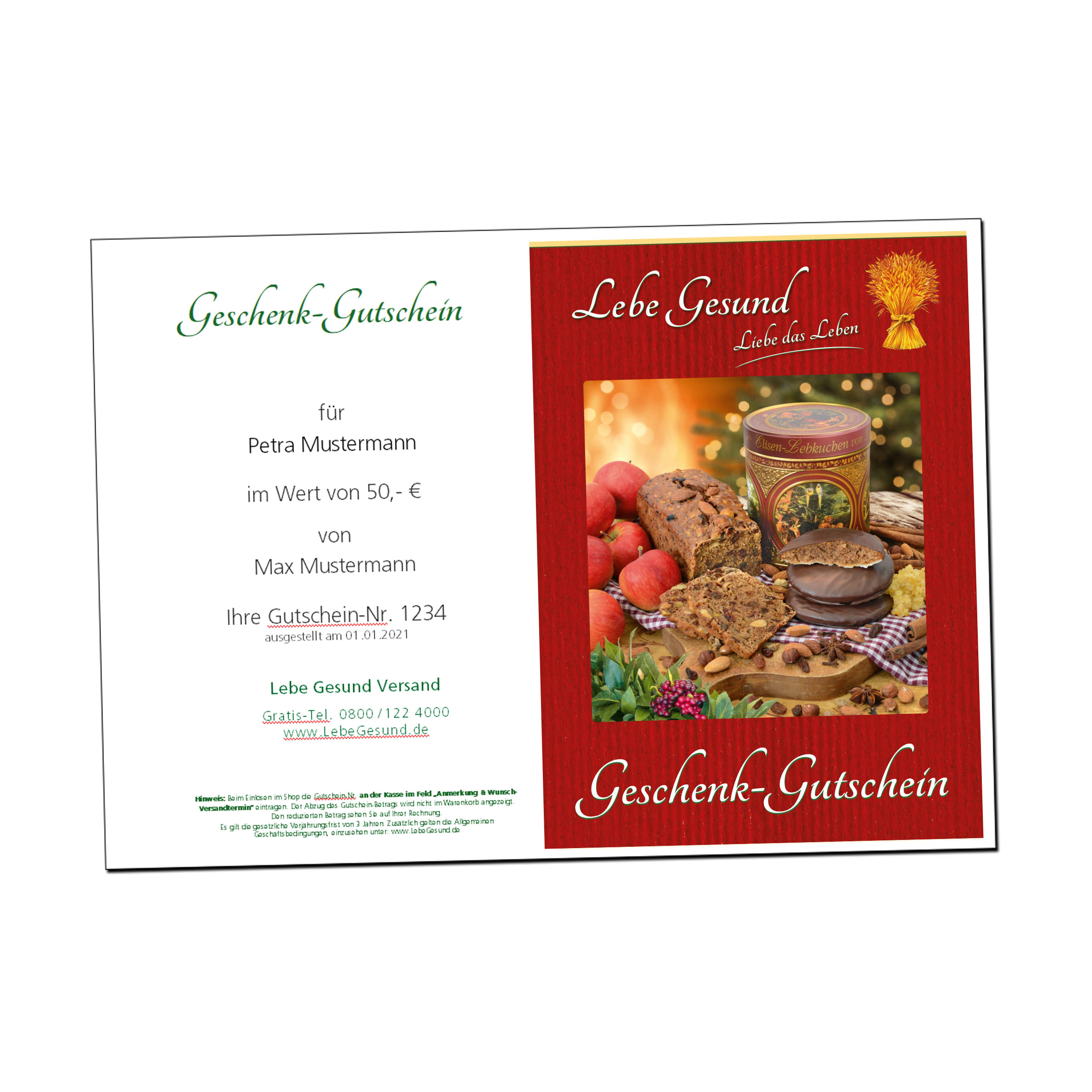 E-Mail-Geschenk-Gutschein kaufen E-Mail-Geschenk-Gutschein