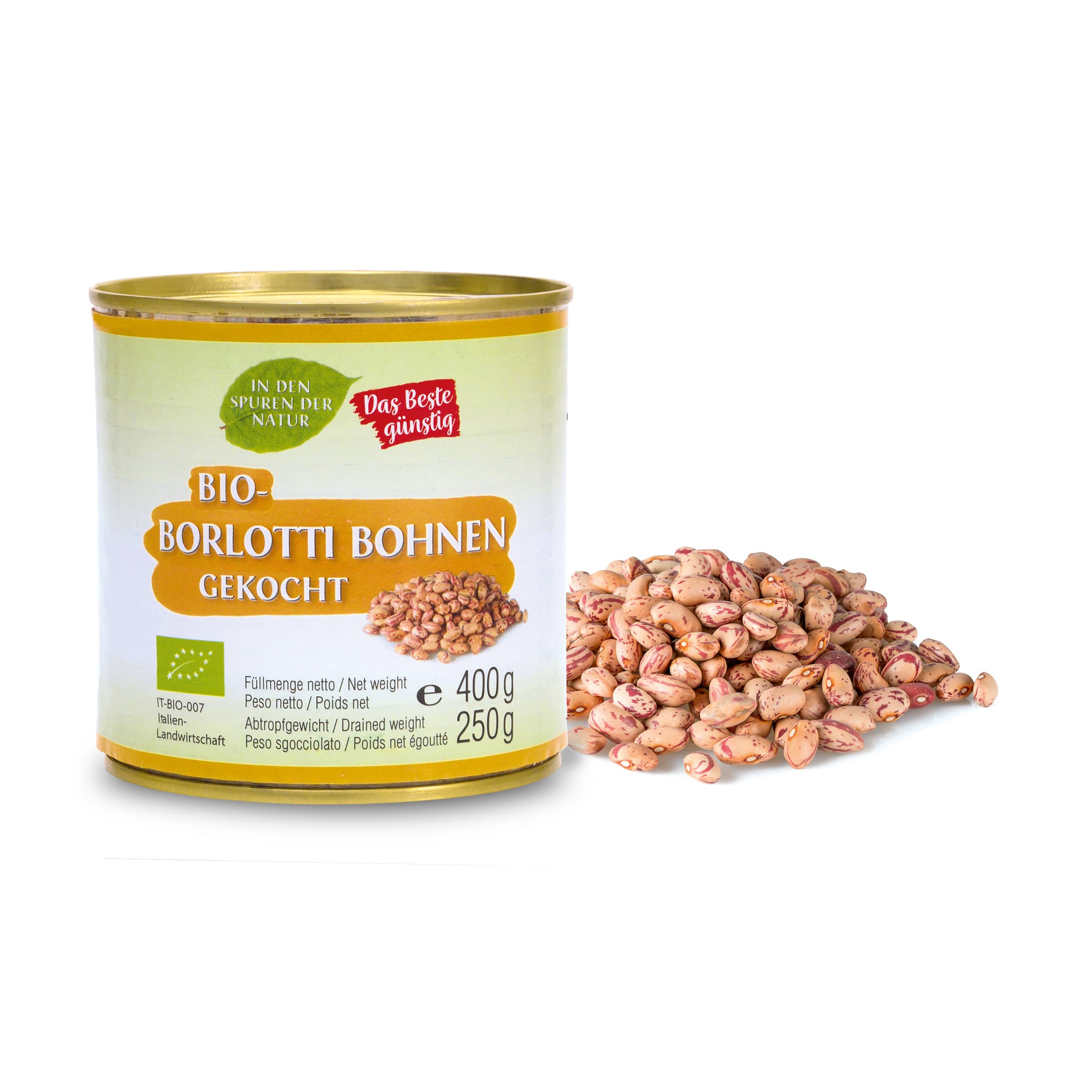 Borlotti-Bohnen gekocht kaufen Borlotti-Bohnen gekocht