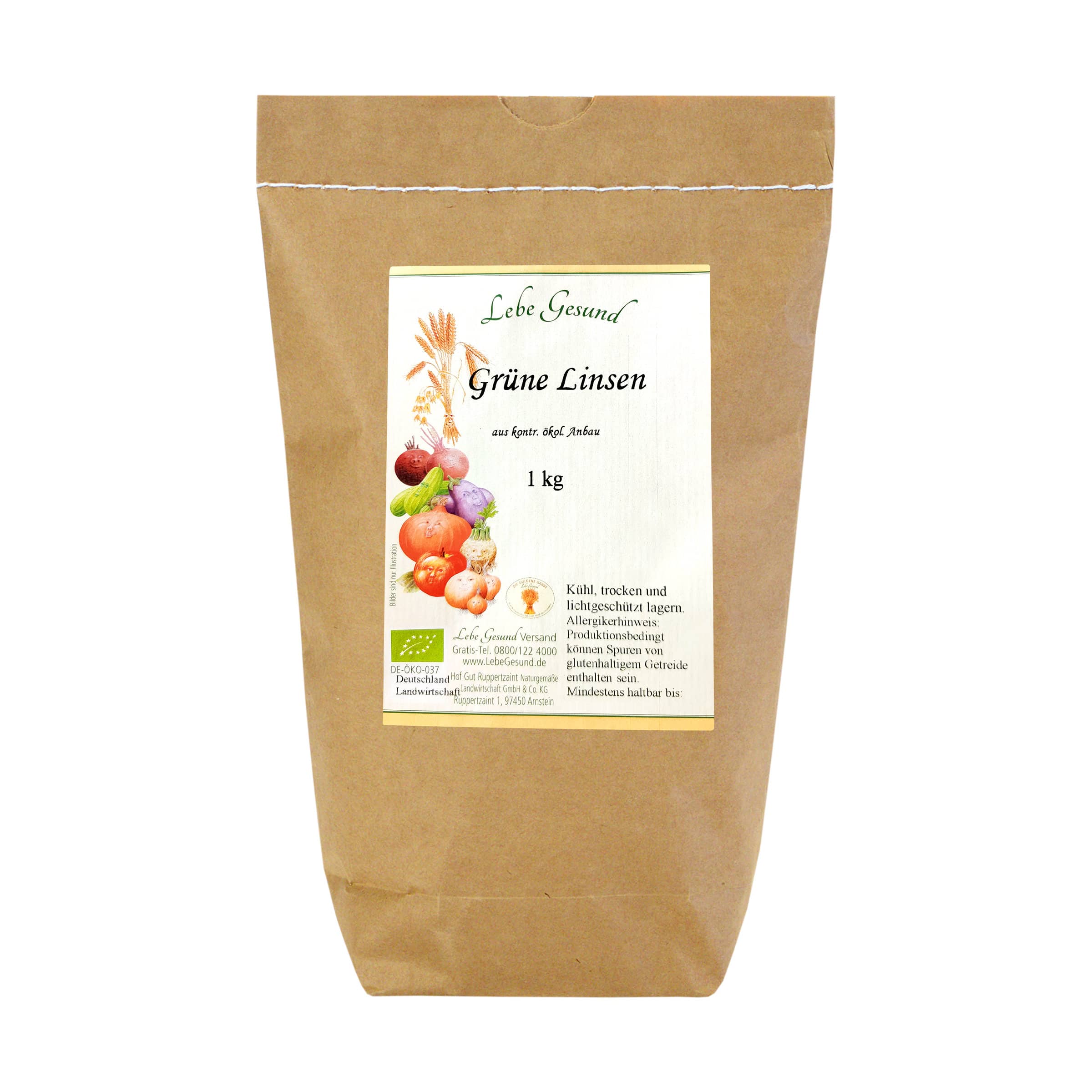 Grüne Linsen 1 kg kaufen Grüne Linsen 1 kg