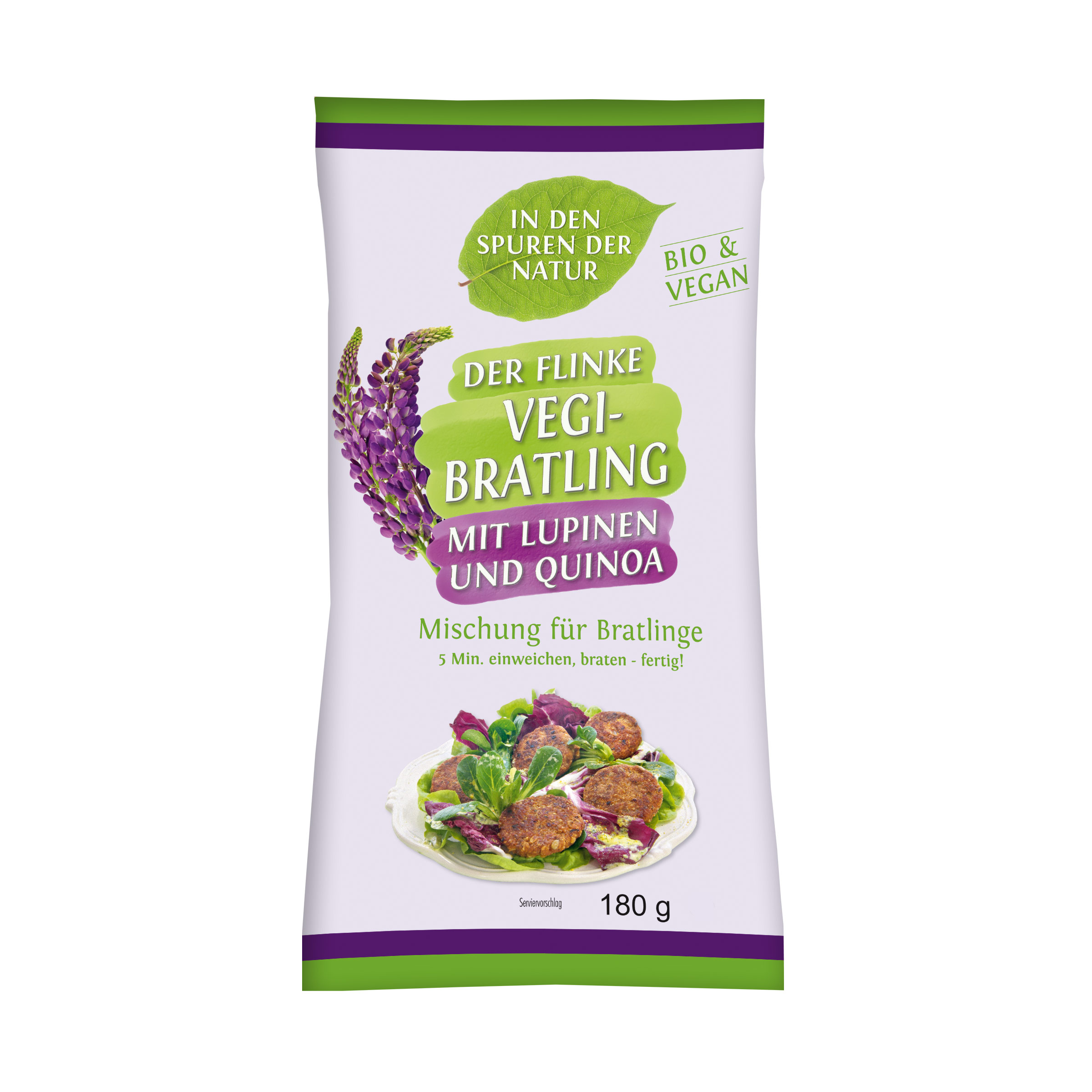 GRATIS: Der flinke Vegi-Bratling mit Lupinen und Quinoa kaufen GRATIS: Der flinke Vegi-Bratling mit Lupinen und Quinoa
