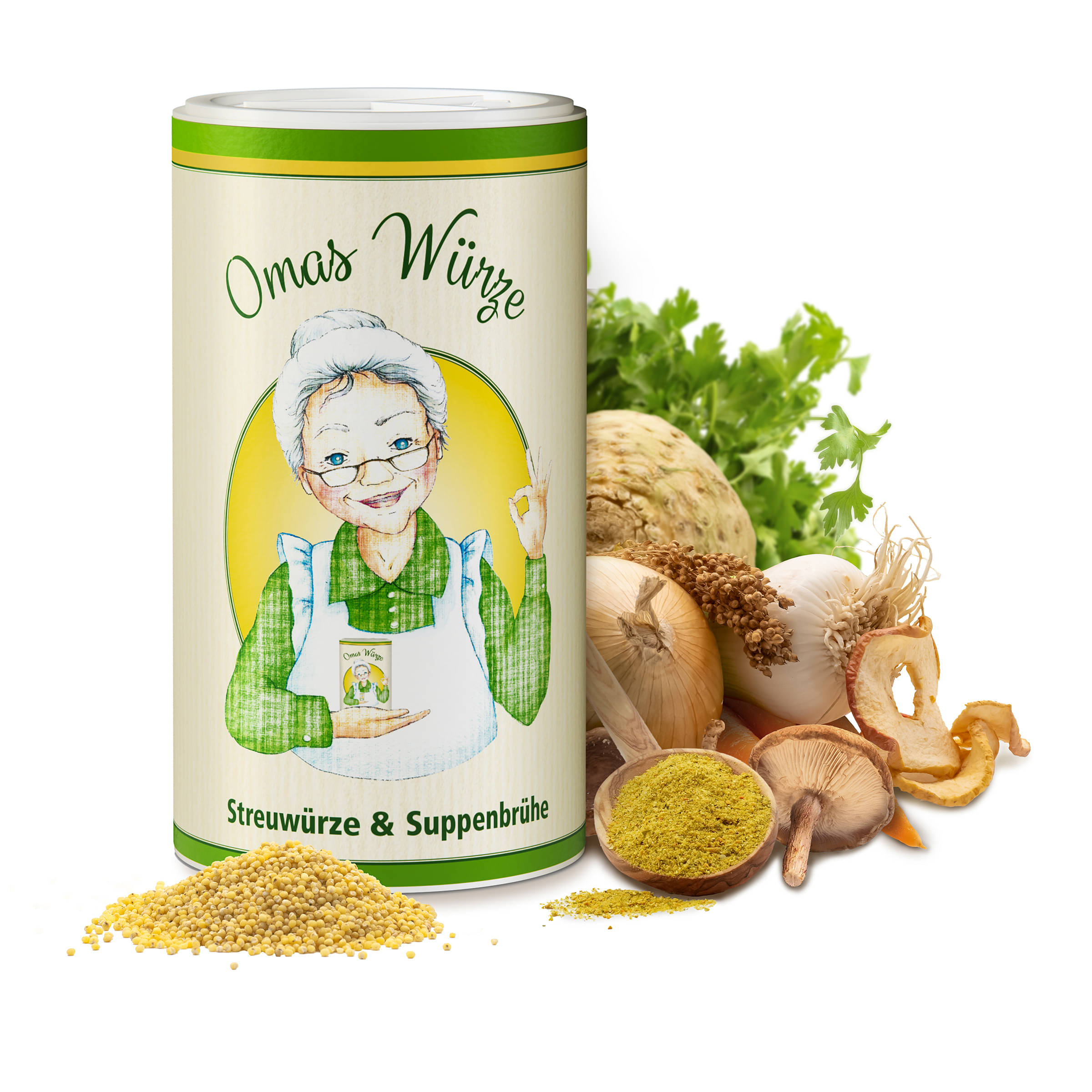Omas Würze Dose Omas Würze Dose