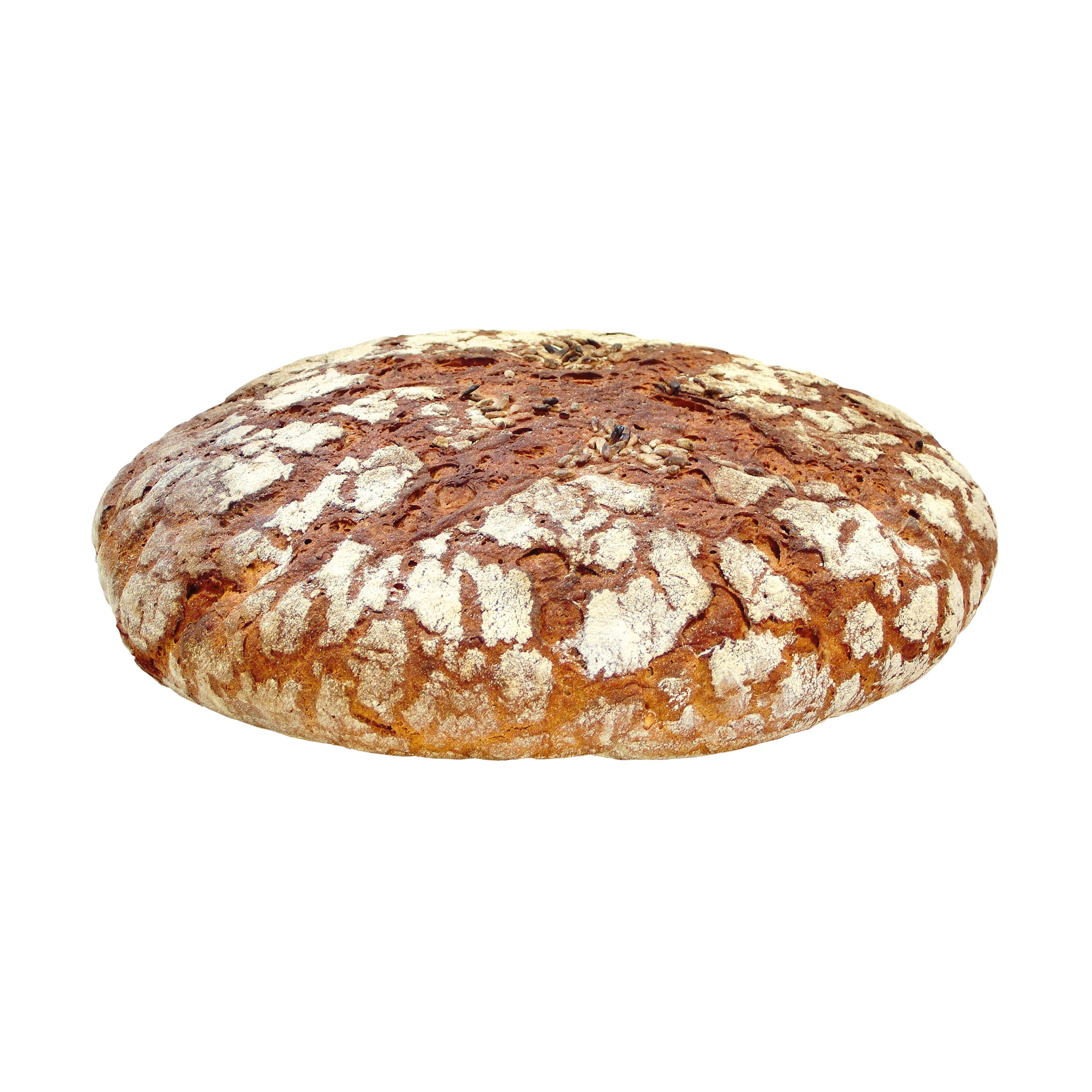 Spessart-Bauernbrot mit Sonnenblumenkernen - als ganzen Laib kaufen Spessart-Bauernbrot mit Sonnenblumenkernen von Lebe Gesund – als ganzer 4kg-Laib