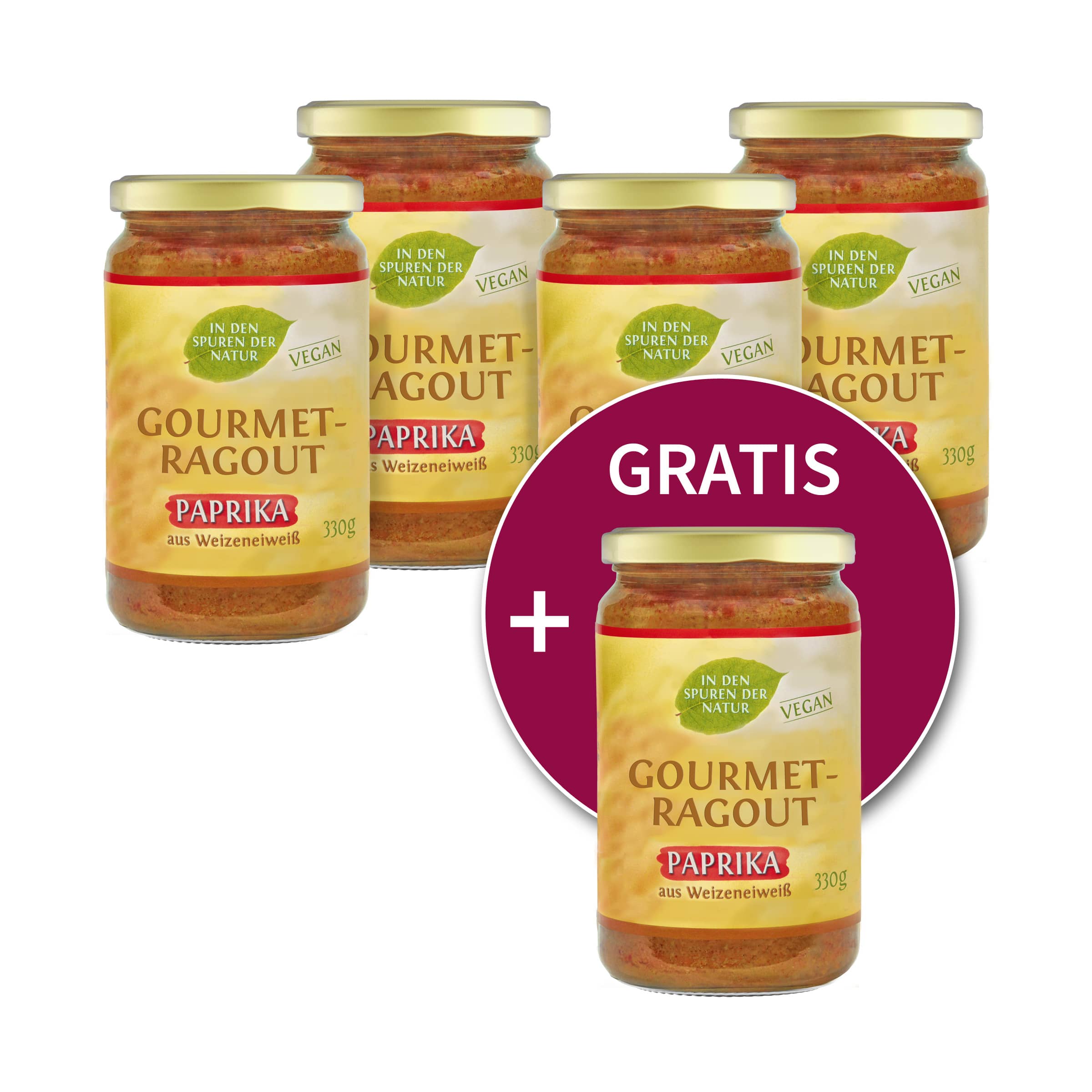 4+1 gratis: Gourmet-Ragout 4+1 gratis: Gourmet-Ragout