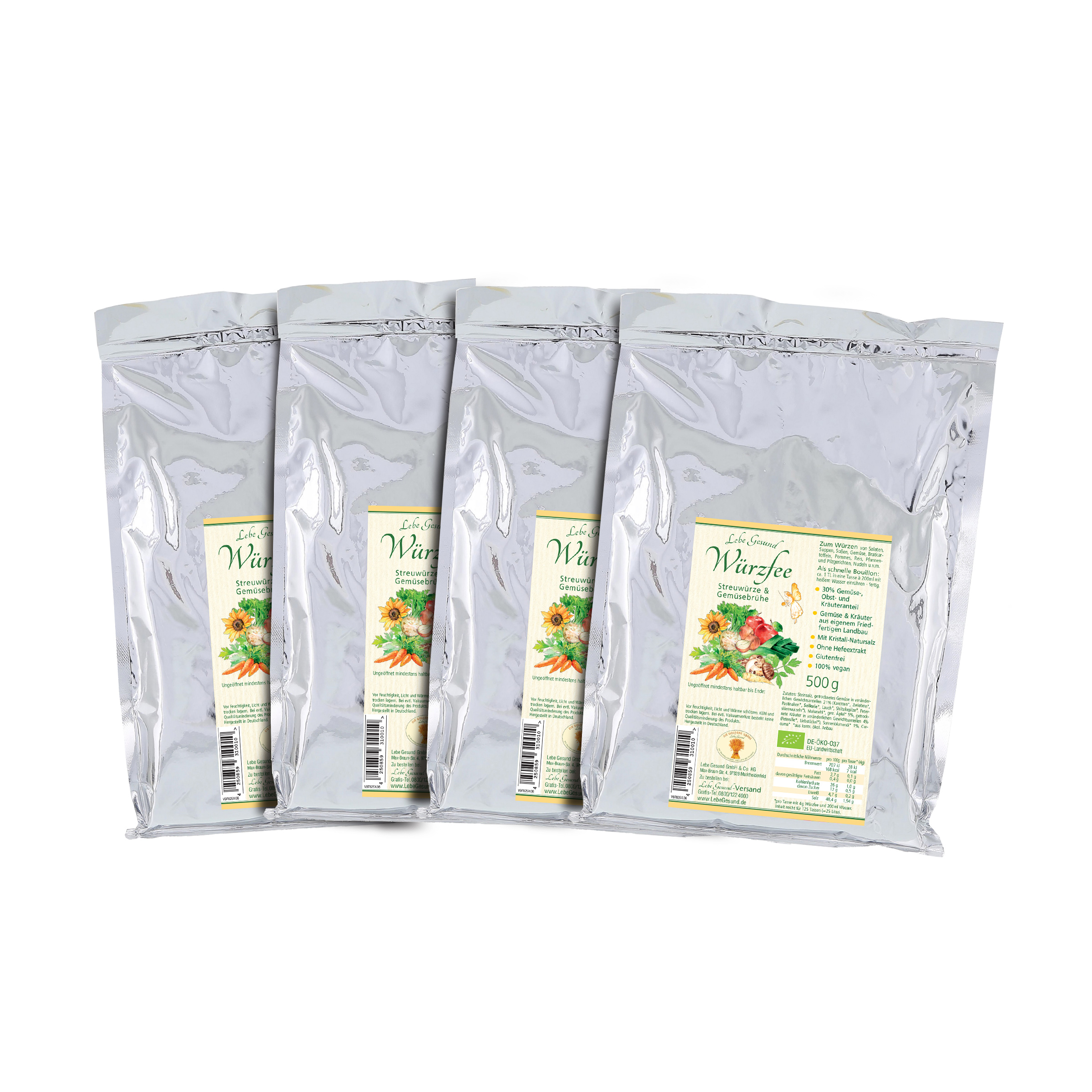 Vorratspack Gemüsebrühe Würzfee – 4 x 500 g kaufen Vorratspack Gemüsebrühe Würzfee – 4 x 500 g