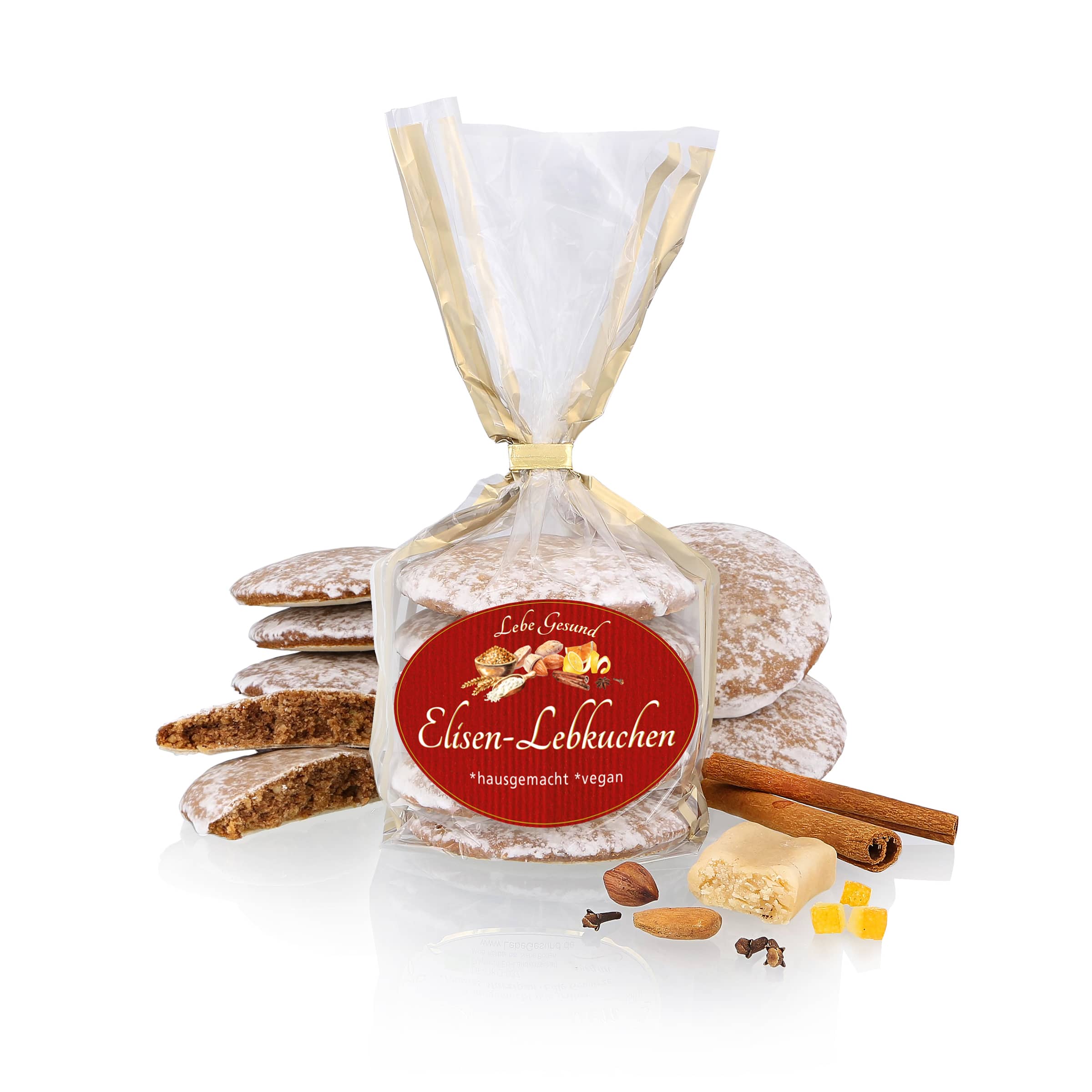 Elisen-Lebkuchen mit Zuckerguss kaufen Elisen-Lebkuchen mit Zuckerguss