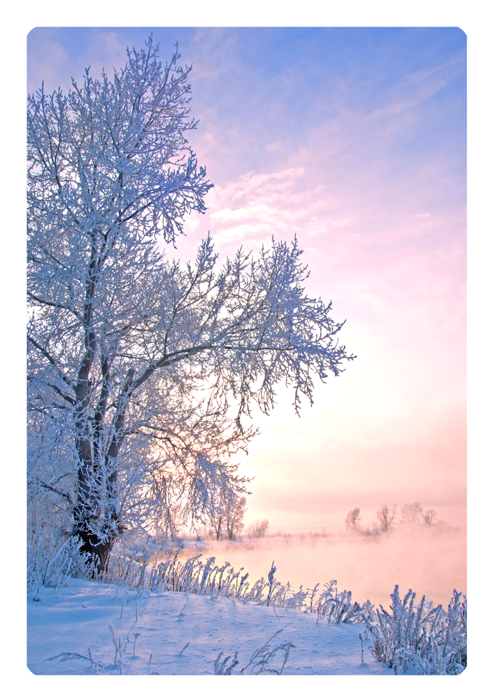 Grußkarte mit Motiv nach Wahl "Winterlandschaft" Grußkarte mit Motiv nach Wahl "Winterlandschaft"