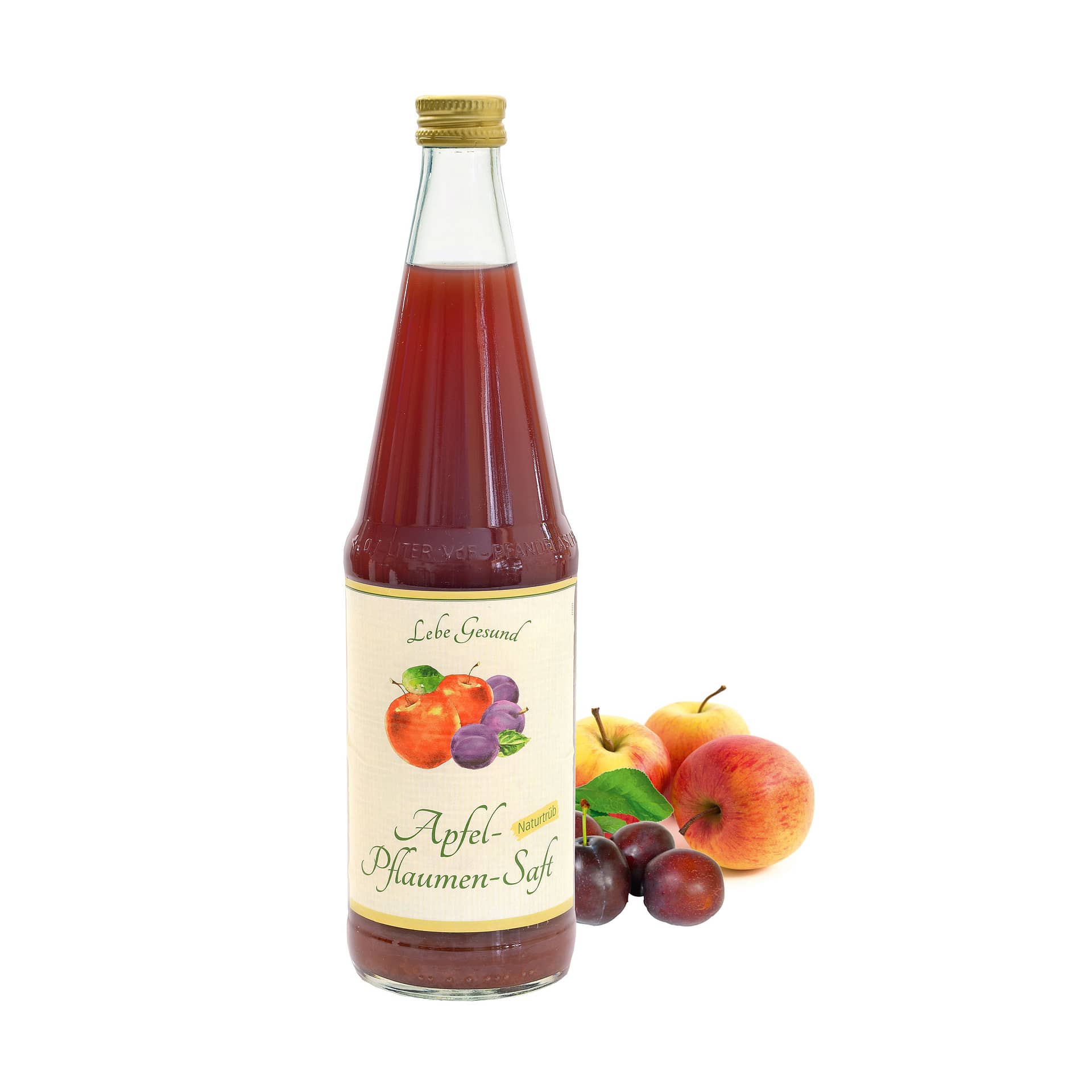 Apfel-Pflaumen-Saft | Lebe Gesund Versand